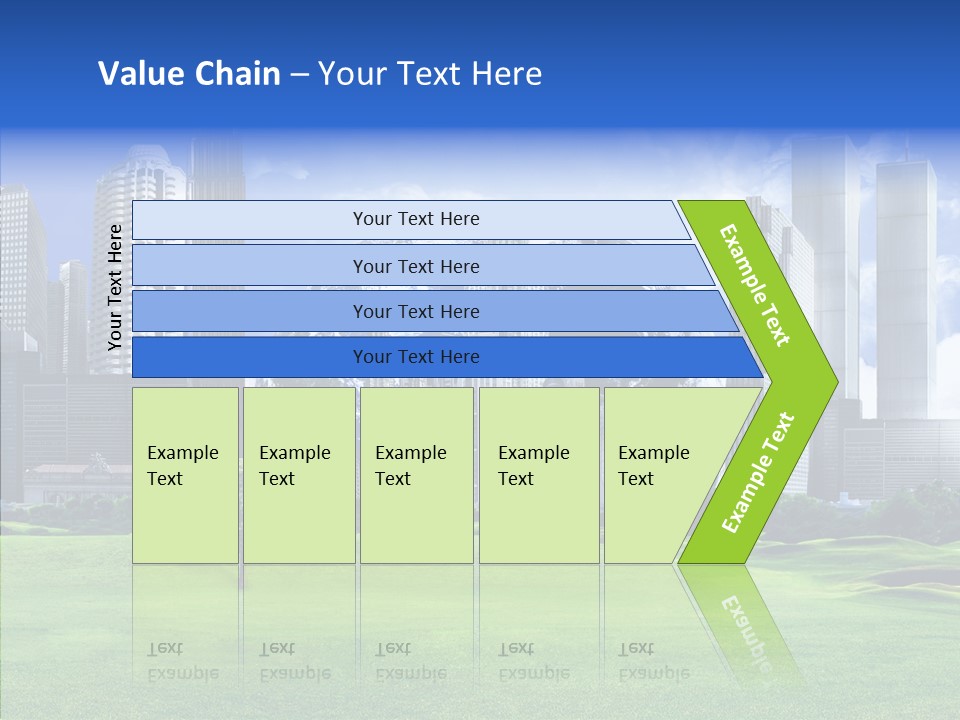 Right Illustration Symbol PowerPoint Template