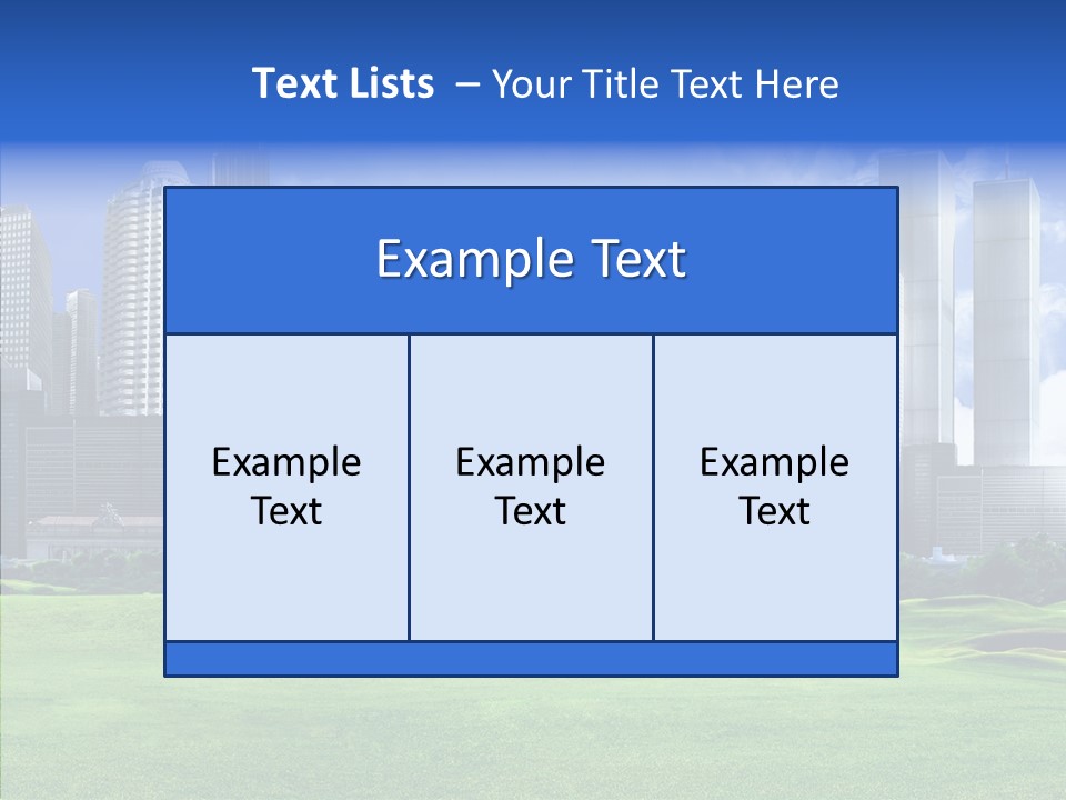 Right Illustration Symbol PowerPoint Template