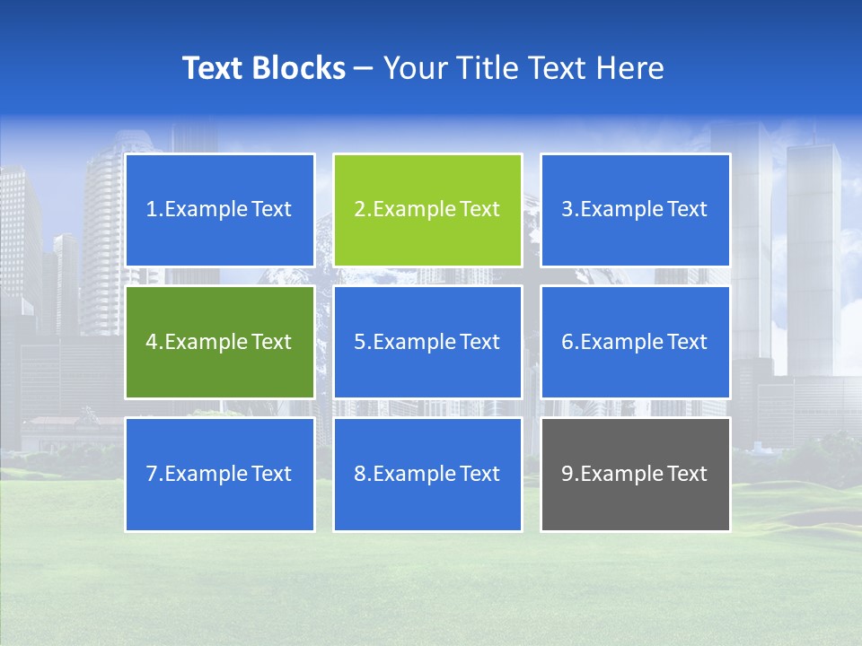 Right Illustration Symbol PowerPoint Template