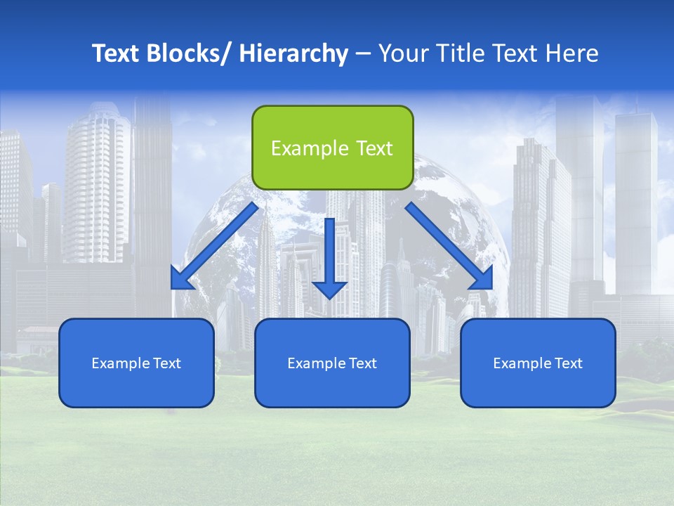 Right Illustration Symbol PowerPoint Template