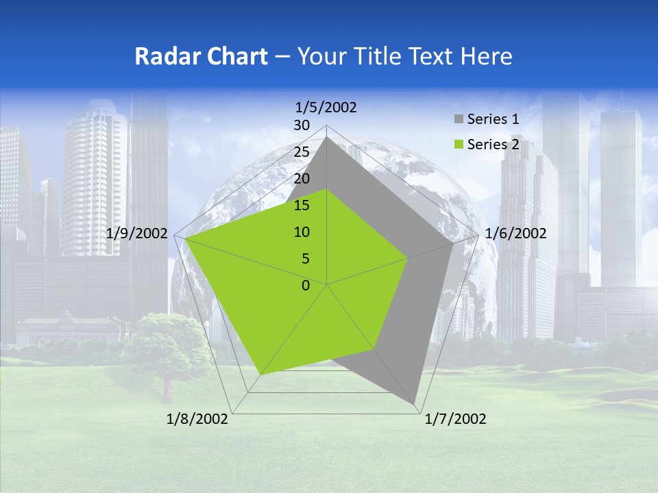 Right Illustration Symbol PowerPoint Template