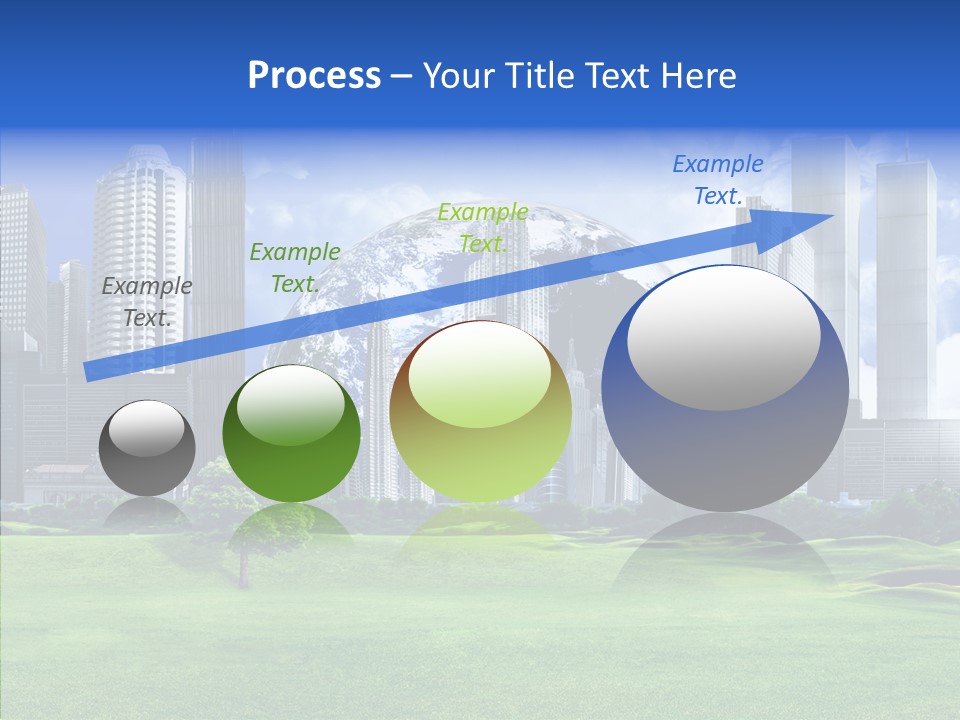 Right Illustration Symbol PowerPoint Template