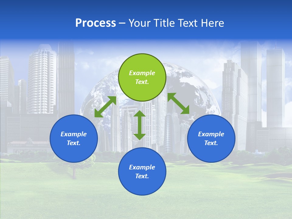 Right Illustration Symbol PowerPoint Template