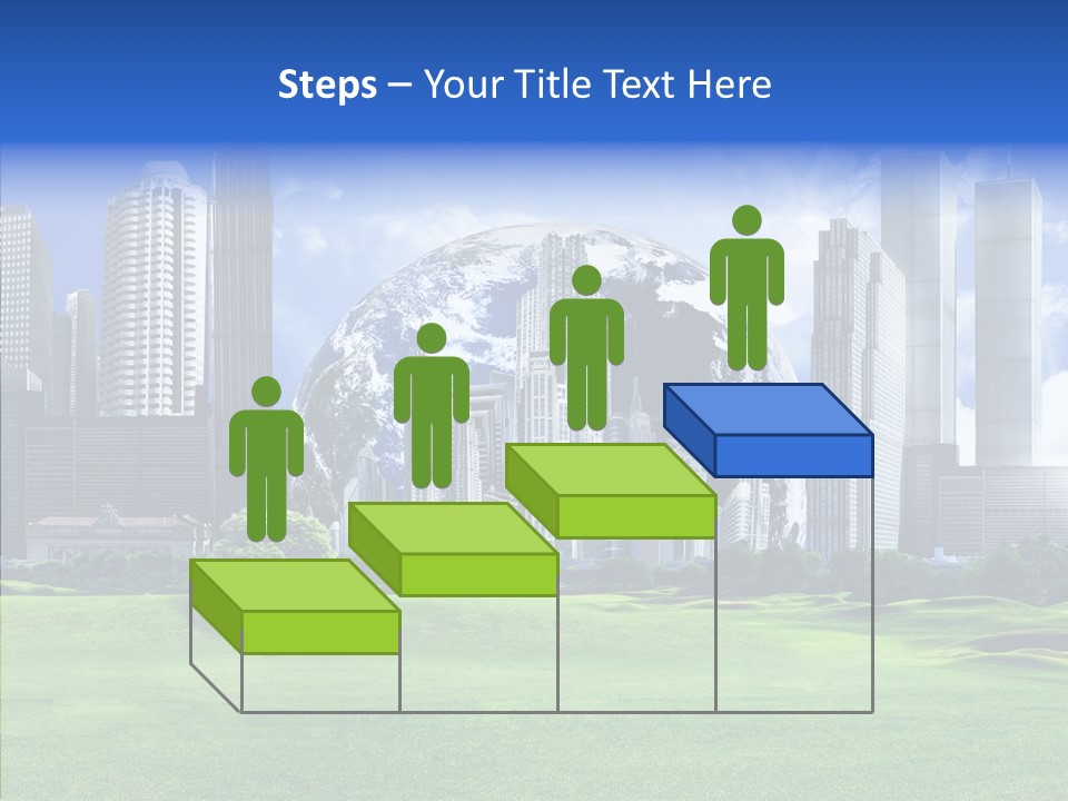 Right Illustration Symbol PowerPoint Template