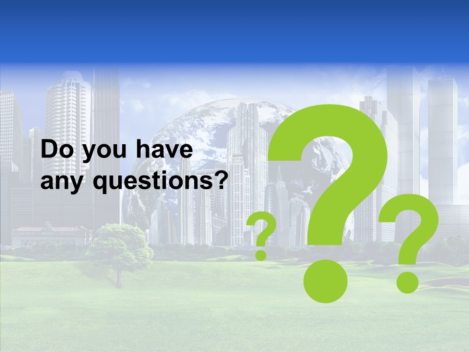 Right Illustration Symbol PowerPoint Template