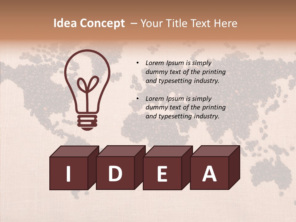 Global Grain Concept PowerPoint Template