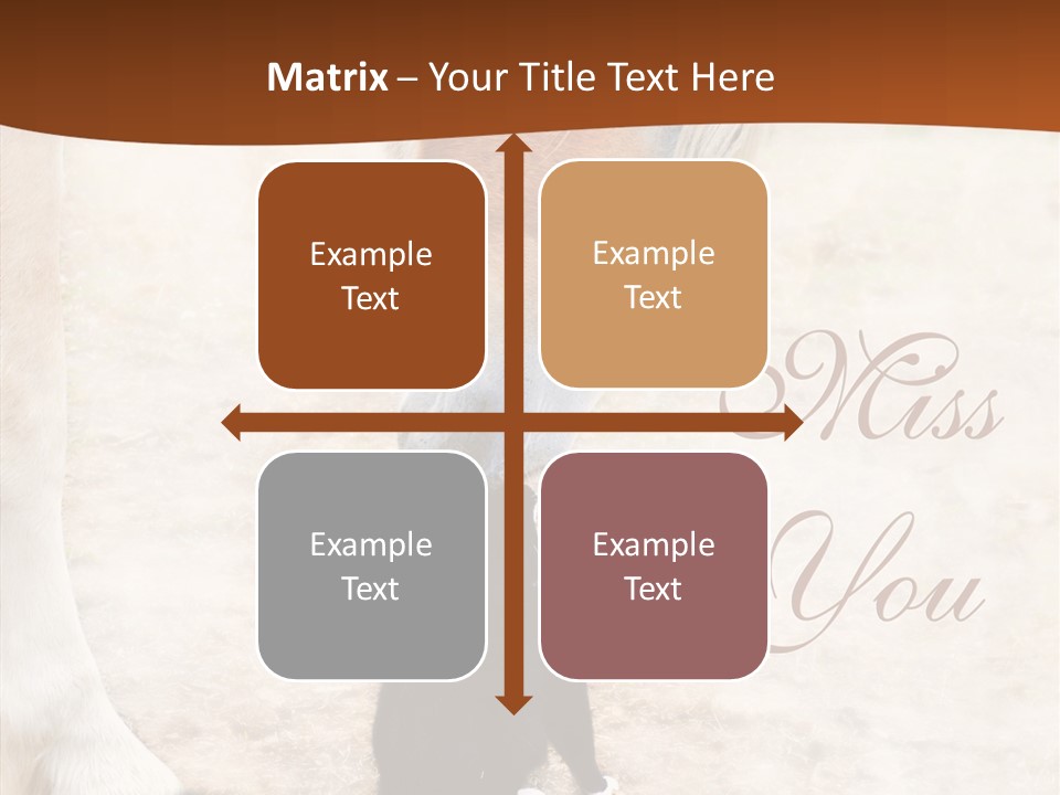 Dreamlike Best Friends Affection PowerPoint Template