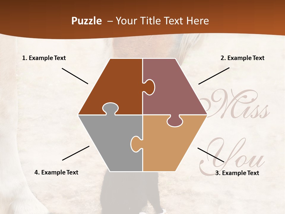 Dreamlike Best Friends Affection PowerPoint Template