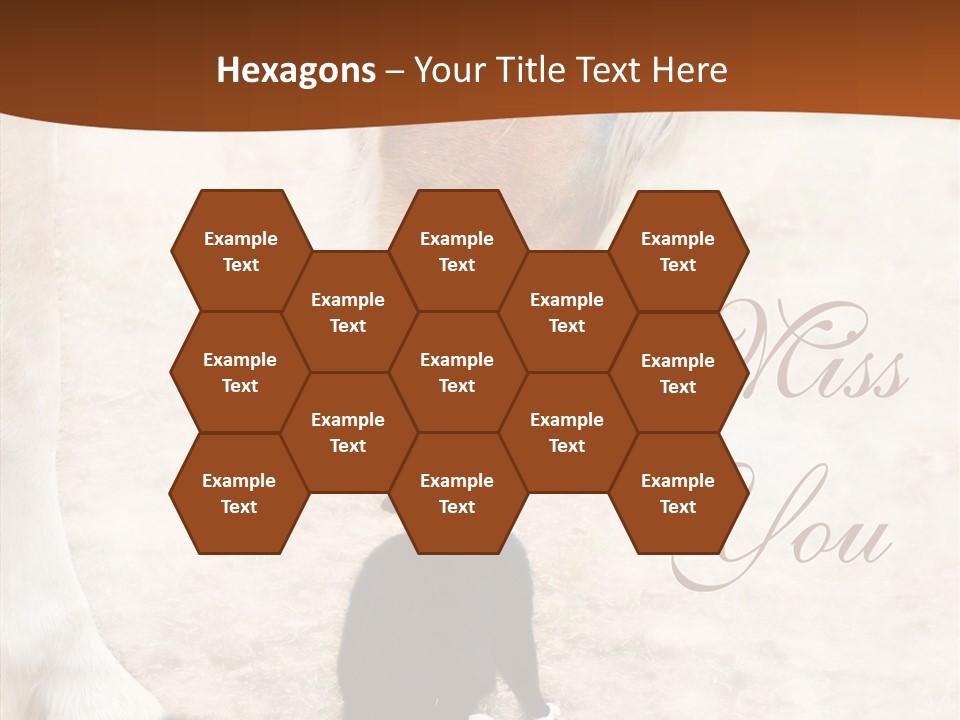 Dreamlike Best Friends Affection PowerPoint Template