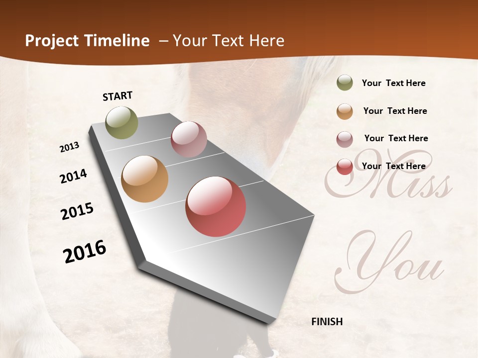 Dreamlike Best Friends Affection PowerPoint Template