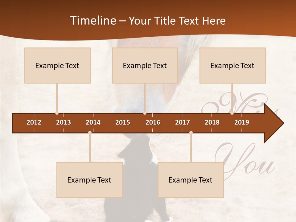 Dreamlike Best Friends Affection PowerPoint Template