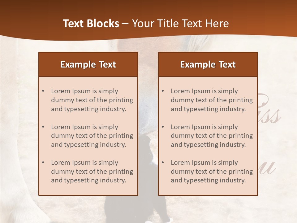Dreamlike Best Friends Affection PowerPoint Template