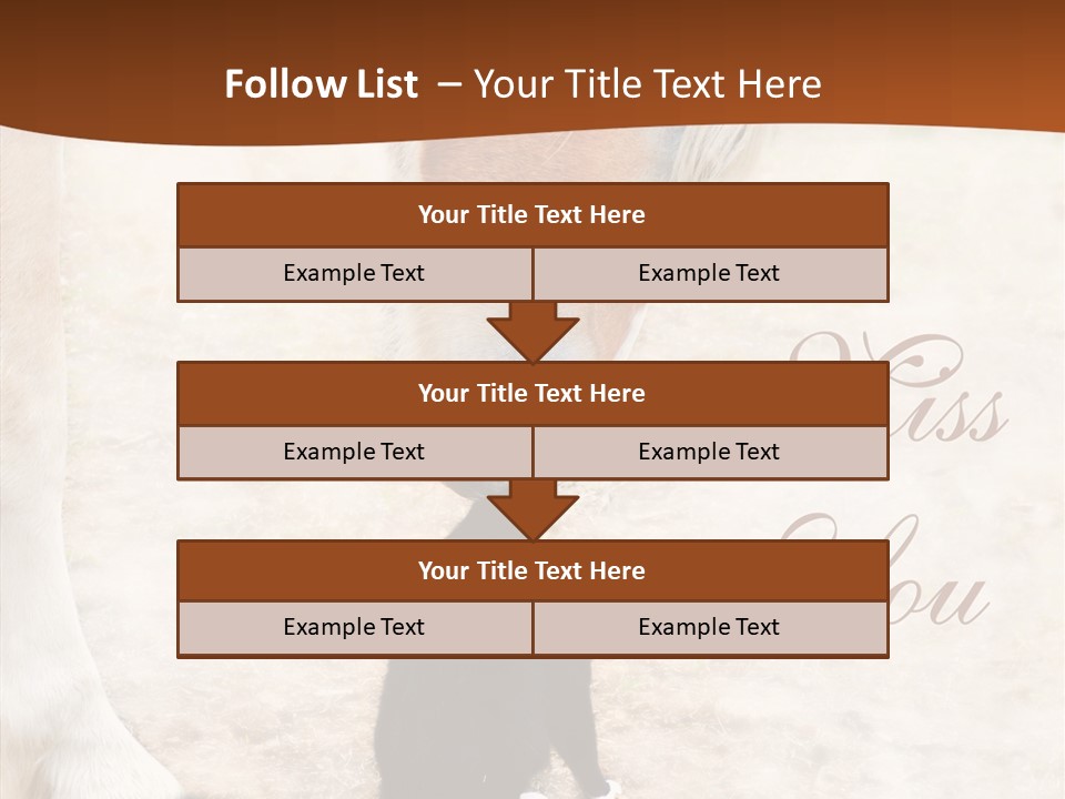 Dreamlike Best Friends Affection PowerPoint Template