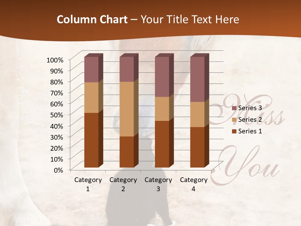 Dreamlike Best Friends Affection PowerPoint Template