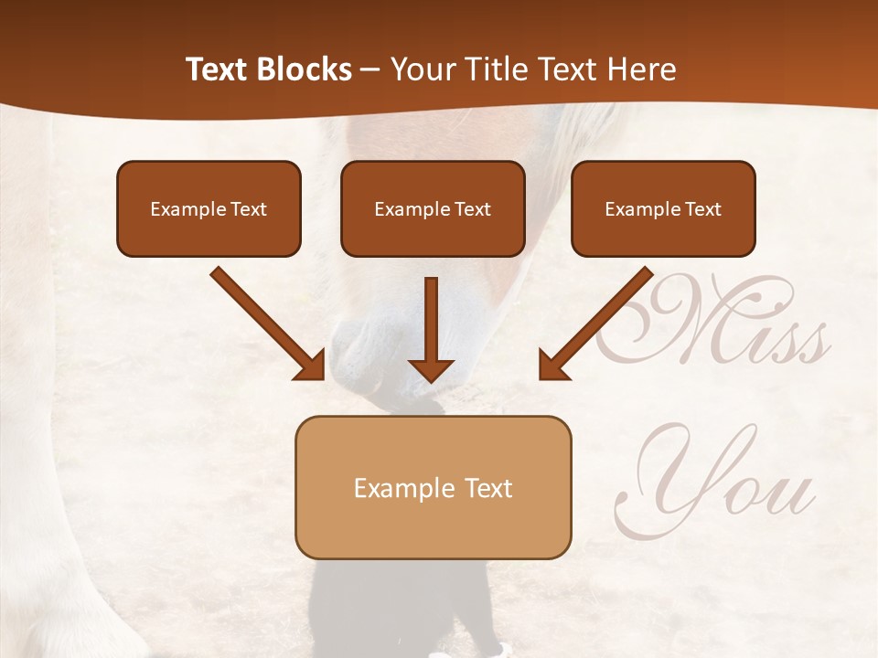 Dreamlike Best Friends Affection PowerPoint Template