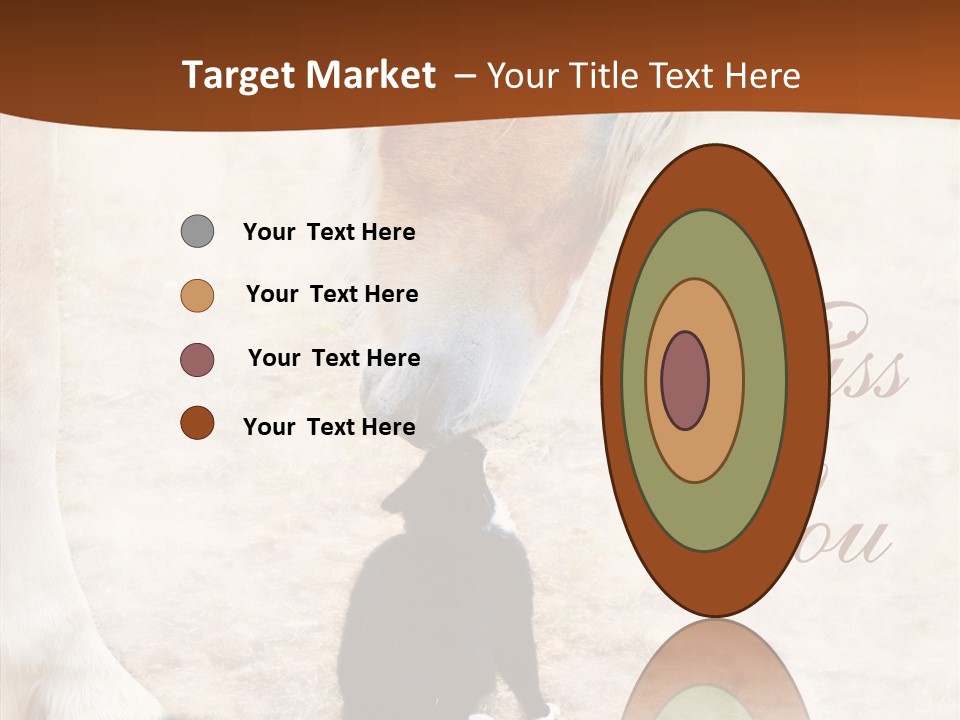 Dreamlike Best Friends Affection PowerPoint Template