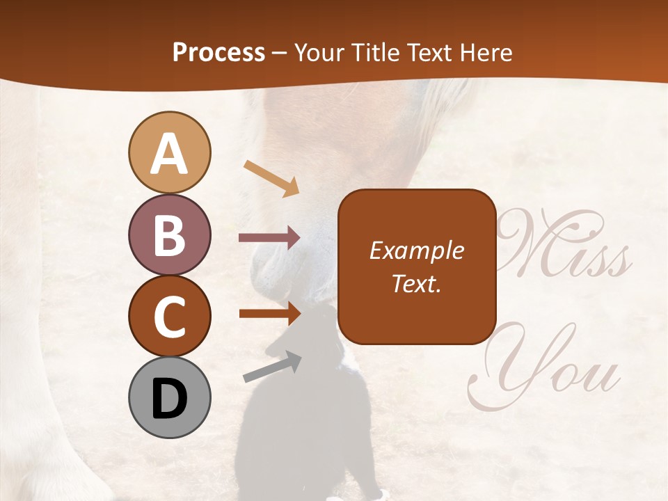 Dreamlike Best Friends Affection PowerPoint Template