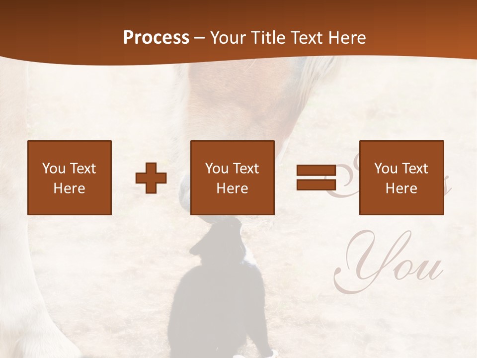 Dreamlike Best Friends Affection PowerPoint Template