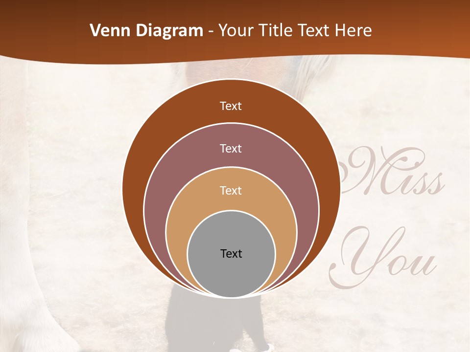 Dreamlike Best Friends Affection PowerPoint Template