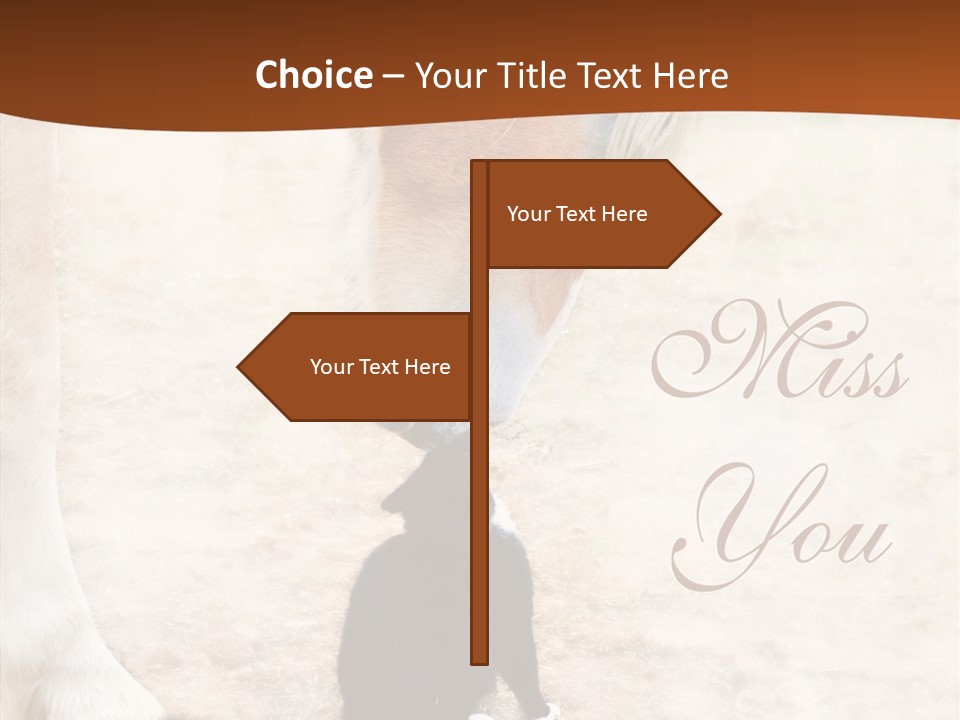 Dreamlike Best Friends Affection PowerPoint Template