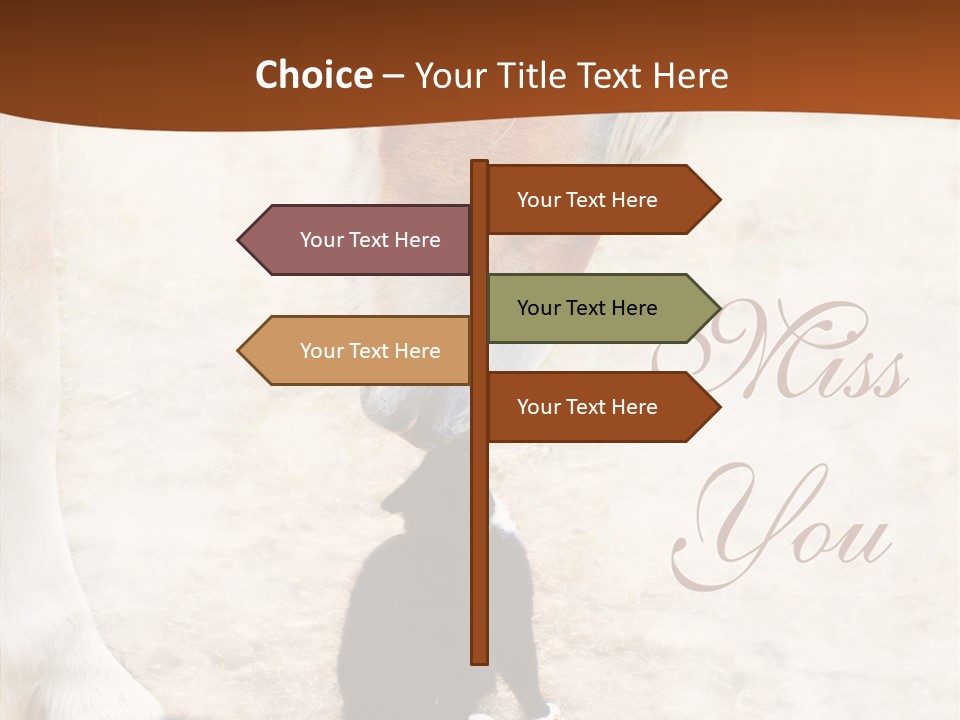 Dreamlike Best Friends Affection PowerPoint Template