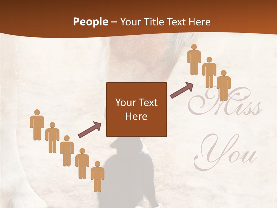 Dreamlike Best Friends Affection PowerPoint Template