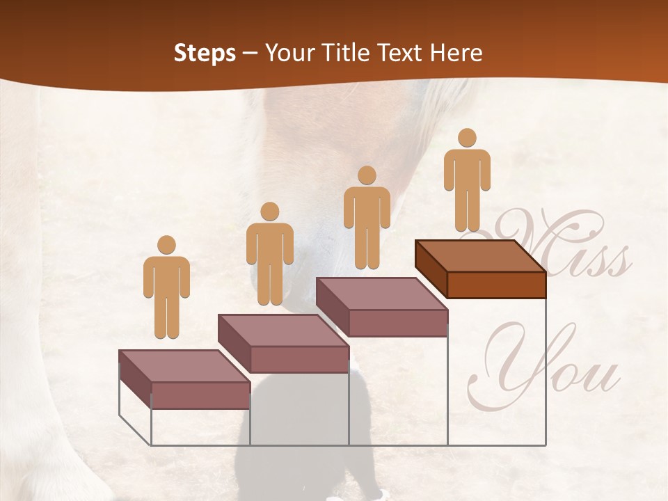 Dreamlike Best Friends Affection PowerPoint Template