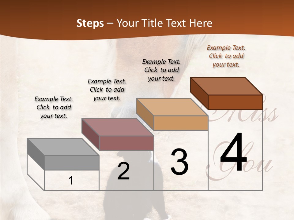 Dreamlike Best Friends Affection PowerPoint Template