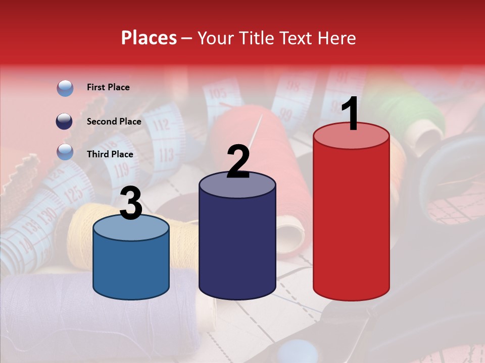 Hobby Bobbin Line PowerPoint Template