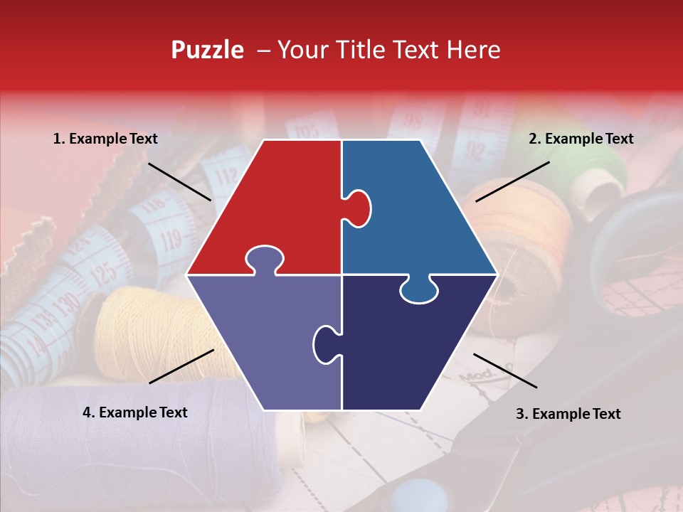 Hobby Bobbin Line PowerPoint Template