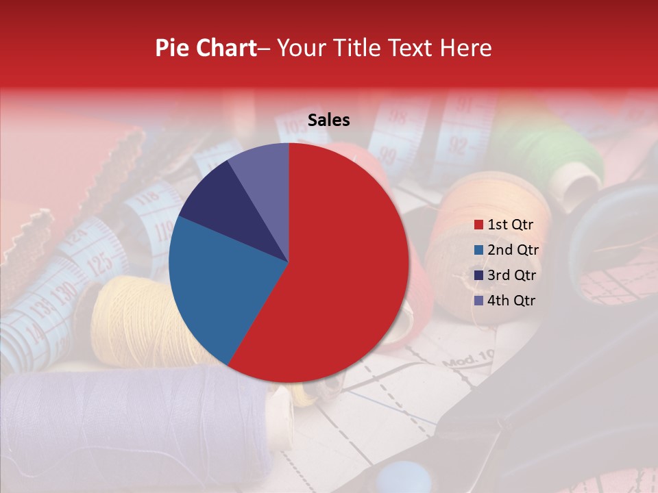 Hobby Bobbin Line PowerPoint Template
