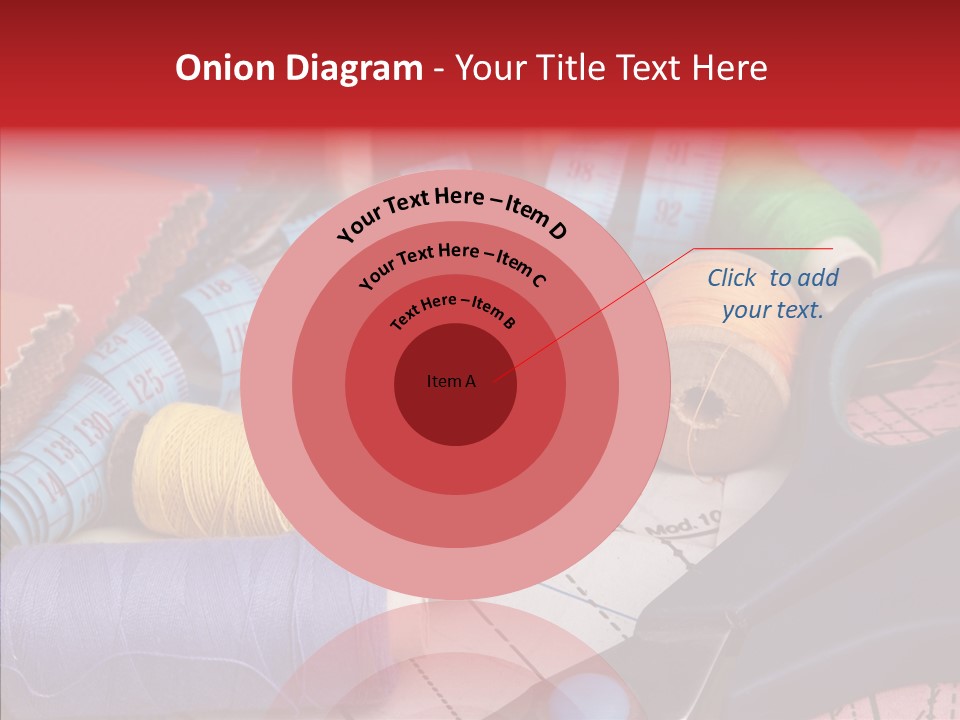 Hobby Bobbin Line PowerPoint Template