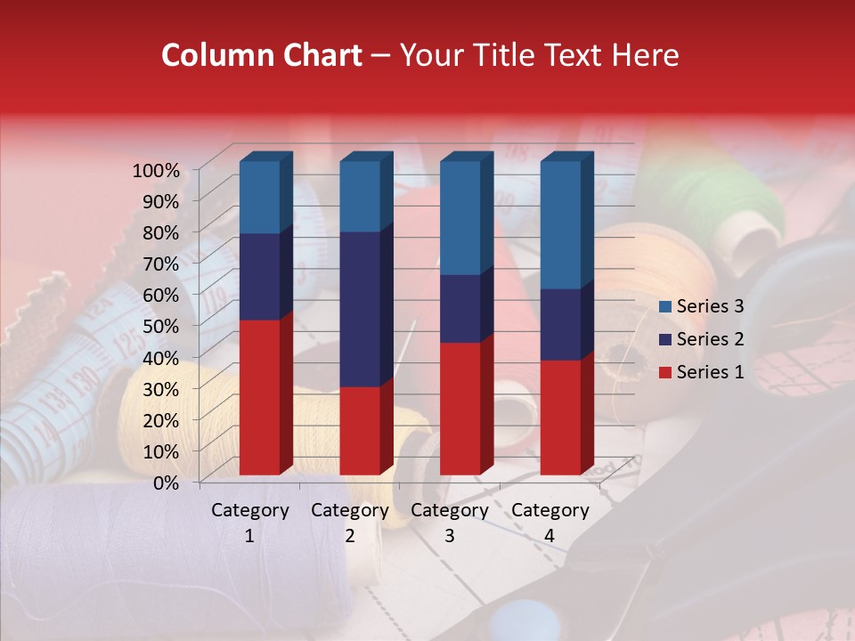 Hobby Bobbin Line PowerPoint Template