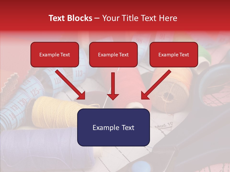 Hobby Bobbin Line PowerPoint Template