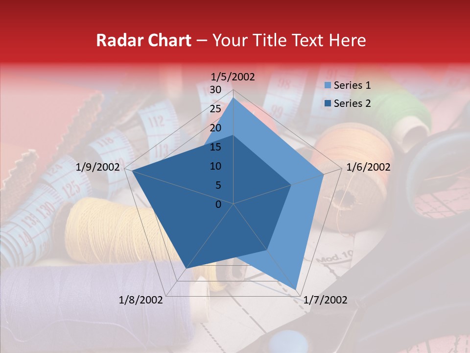 Hobby Bobbin Line PowerPoint Template
