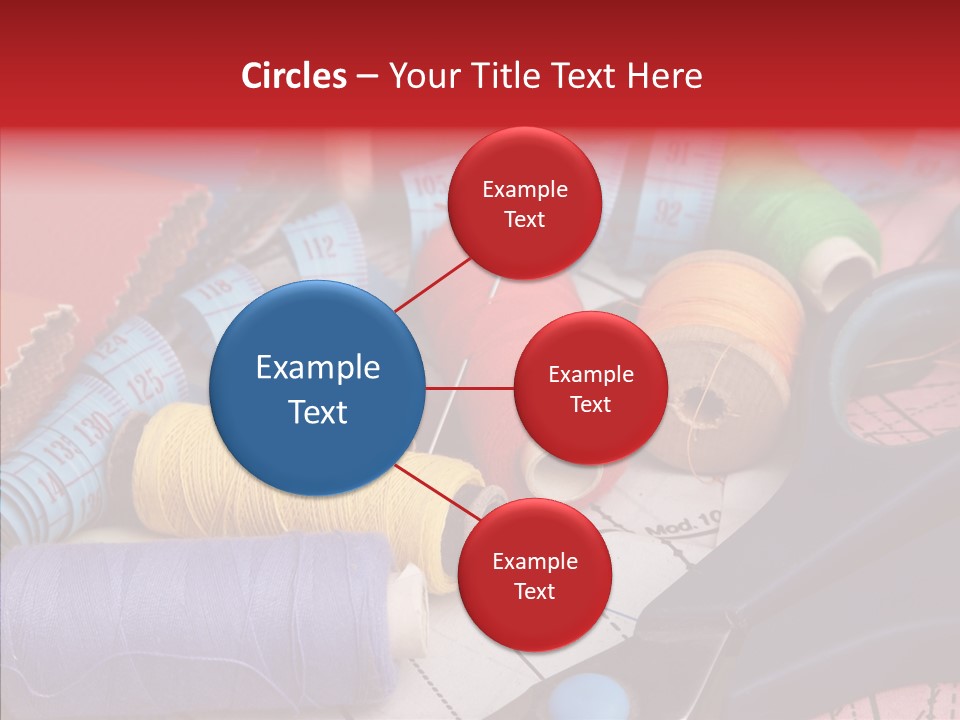 Hobby Bobbin Line PowerPoint Template