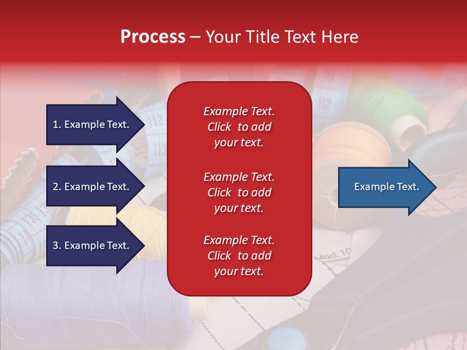 Hobby Bobbin Line PowerPoint Template