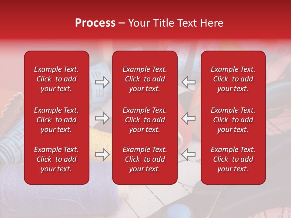 Hobby Bobbin Line PowerPoint Template