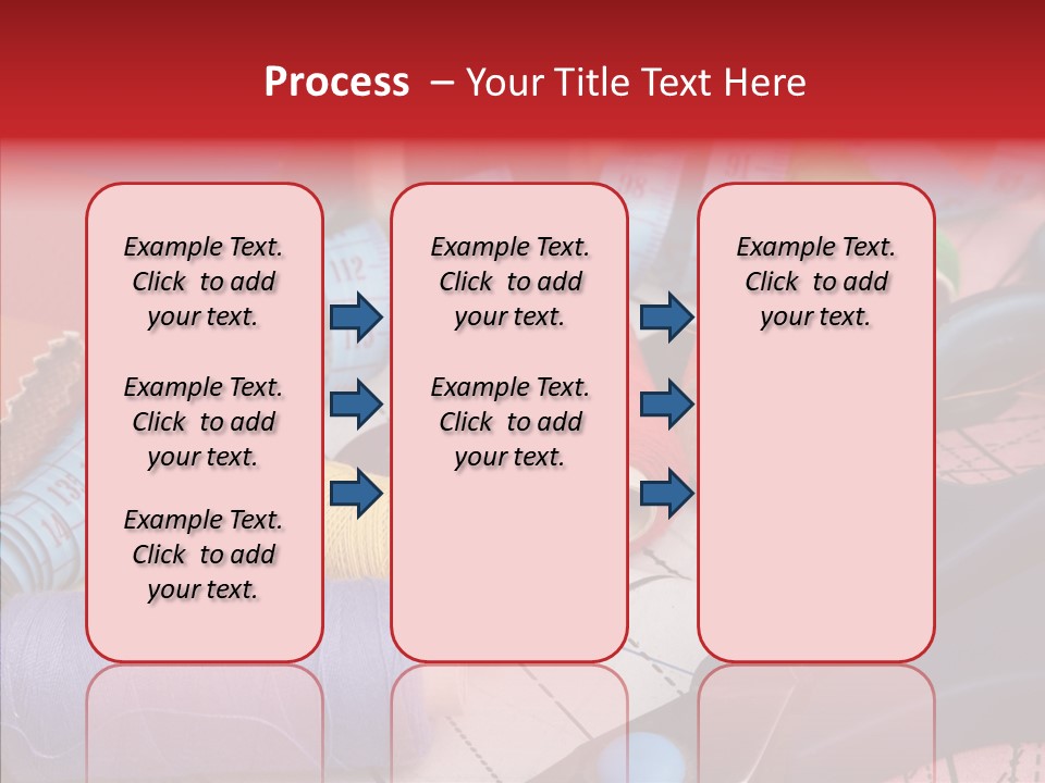 Hobby Bobbin Line PowerPoint Template