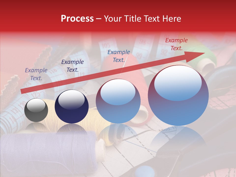 Hobby Bobbin Line PowerPoint Template