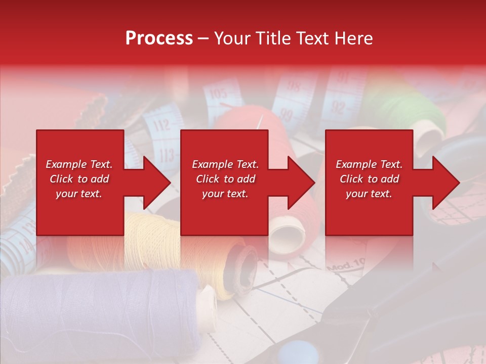 Hobby Bobbin Line PowerPoint Template