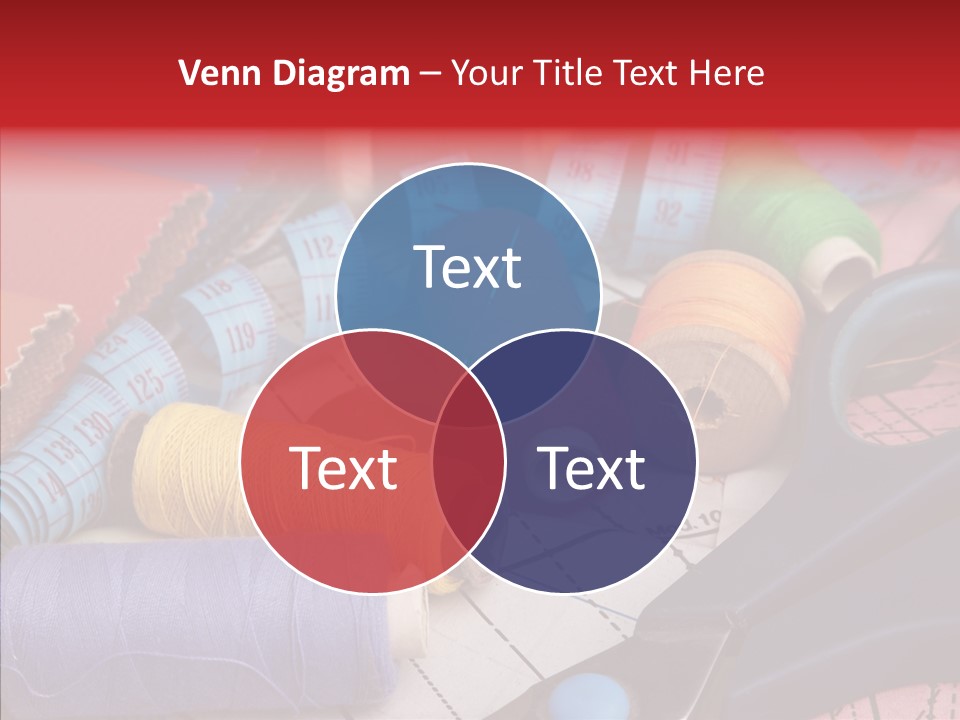 Hobby Bobbin Line PowerPoint Template