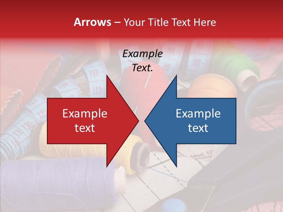 Hobby Bobbin Line PowerPoint Template