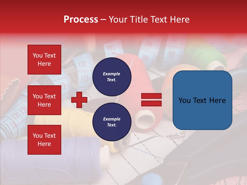 Hobby Bobbin Line PowerPoint Template