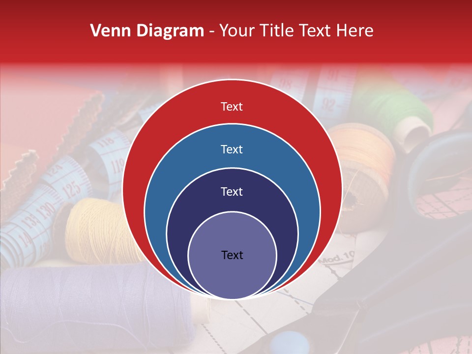 Hobby Bobbin Line PowerPoint Template