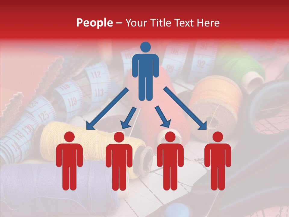 Hobby Bobbin Line PowerPoint Template