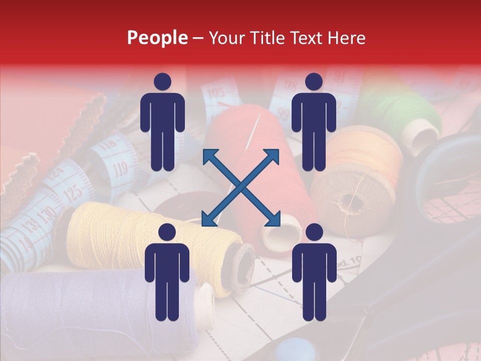 Hobby Bobbin Line PowerPoint Template