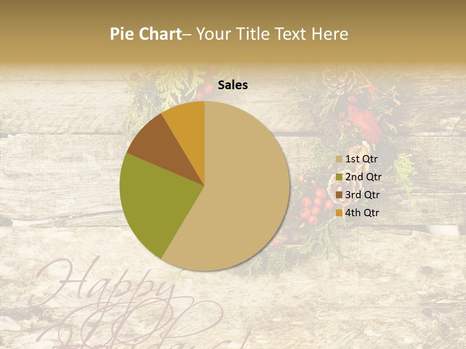 Leaves Greeting Card Season PowerPoint Template