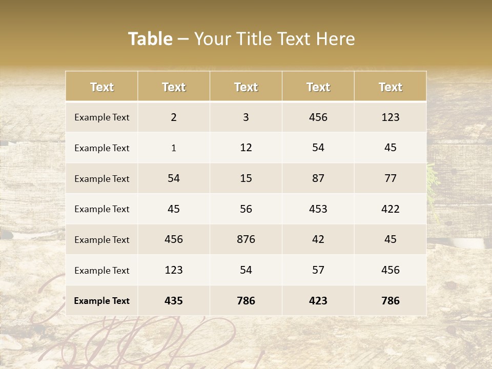 Leaves Greeting Card Season PowerPoint Template