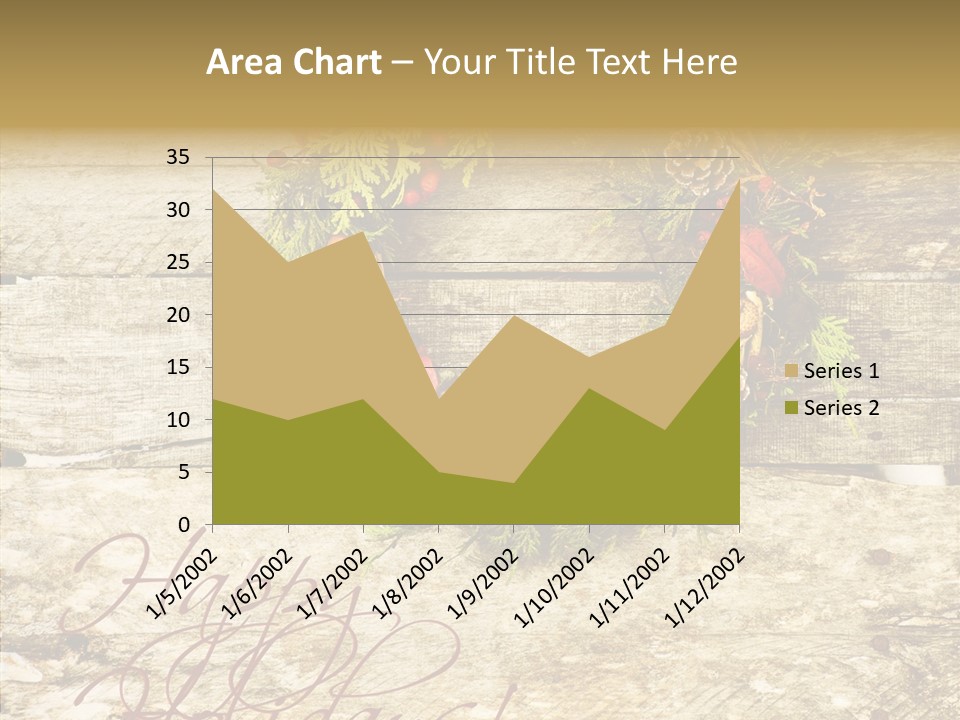 Leaves Greeting Card Season PowerPoint Template